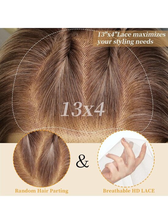 Women\'s light blonde Glueless Synthetic Lace Front Pre-Plucked Hairline 28 Inch